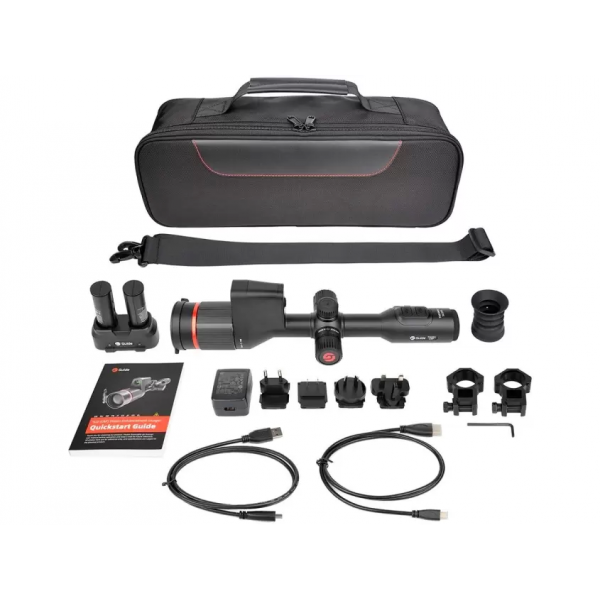 Прицел тепловизионный GUIDE TU651 LRF 2,36x-18,88x, 640x480, D50мм